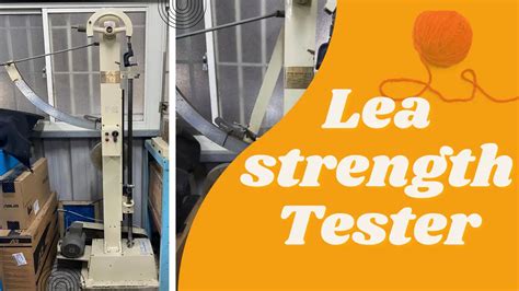 Yarn Strength Tester fabrication|determining cotton yarn strength.